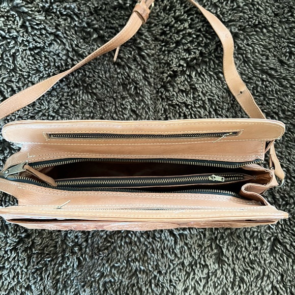 Vintage leather Mexican purse - Picture 2 of 8